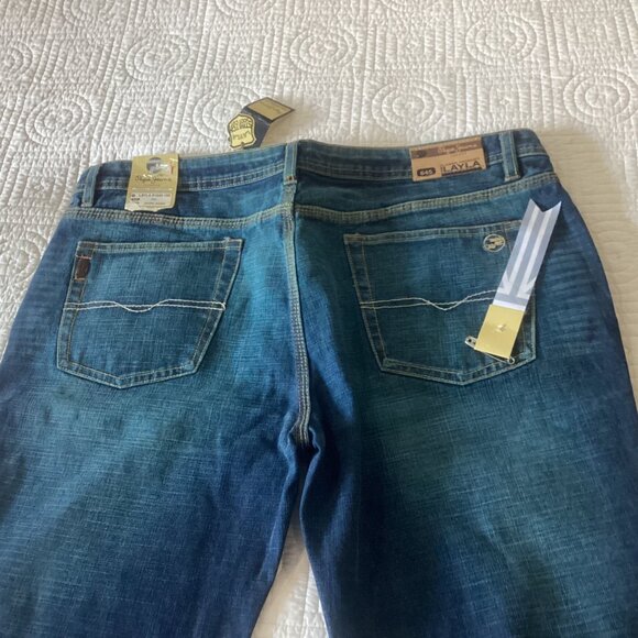 NWT Y2K Vintage Pepe London Jeans Women's US Size 36x32 Flare Layla Style Bootcu - Picture 4 of 16